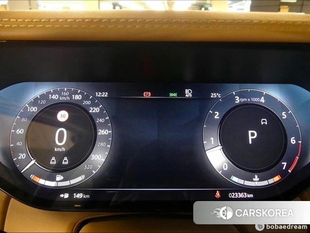 Land Rover Range Rover 5th Generation 2023 Темно-зеленый из Кореи, фото 2