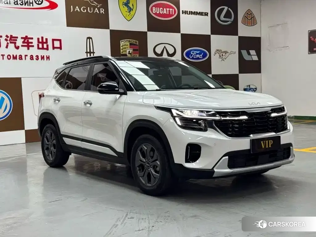 Kia Seltos 2024 Белый из Китая, фото 3