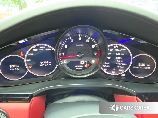 Porsche Cayenne (PO536) 2020 Черный из Кореи, фото 2