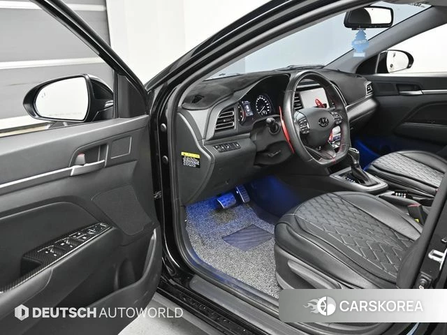Hyundai The New Avante AD 2018 Черный из Кореи, фото 2