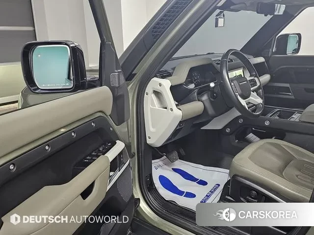 Land Rover Defender (L663) 2020 Светло-зеленый из Кореи, фото 2