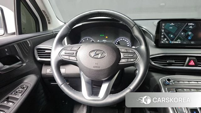 Hyundai The New Santa Fe 2023 Белый из Кореи, фото 2