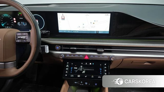Hyundai Grandeur Hybrid (GN7) 2024 Черный из Кореи, фото 2
