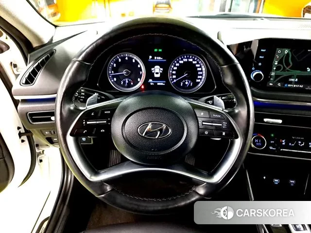 Hyundai Sonata (DN8) 2021 Белый из Кореи, фото 2