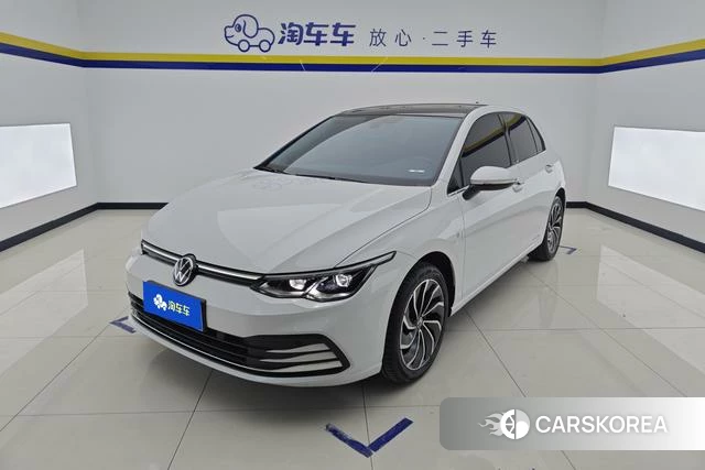Volkswagen Golf 2024 Белый из Китая, фото 2