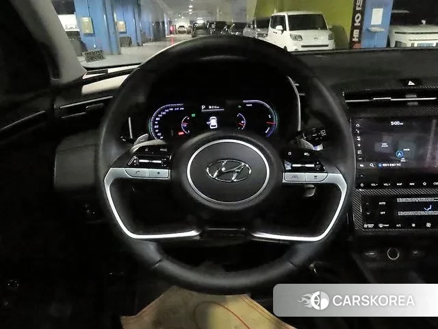 Hyundai Tucson Hybrid (NX4) 2021 Серый из Кореи, фото 2