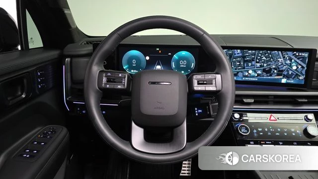 Hyundai Santa Fe (MX5) 2024 Черный из Кореи, фото 2
