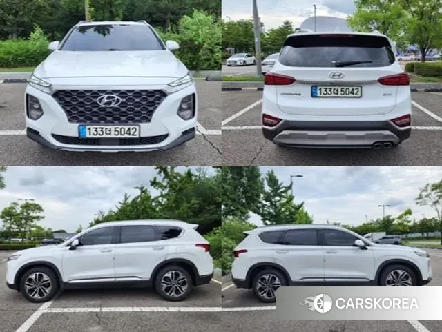 Hyundai Santa Fe TM 2018 Белый из Кореи, фото 2
