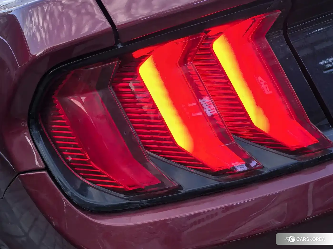 Ford Mustang 2020 Red/purple из Китая, фото 2