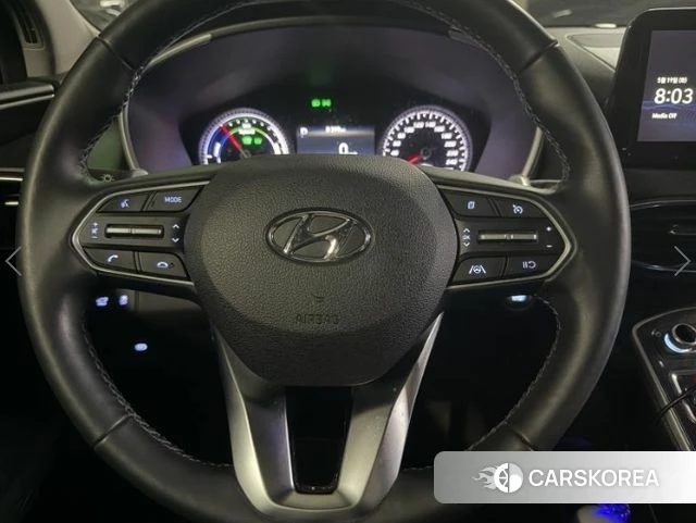 Hyundai The New Santa Fe 2022 Белый из Кореи, фото 2