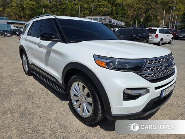 Ford Explorer 6th Generation 2021 Белый из Кореи, фото 2