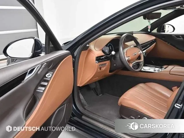 Genesis G80 (RG3) 2020 Синий из Кореи, фото 2