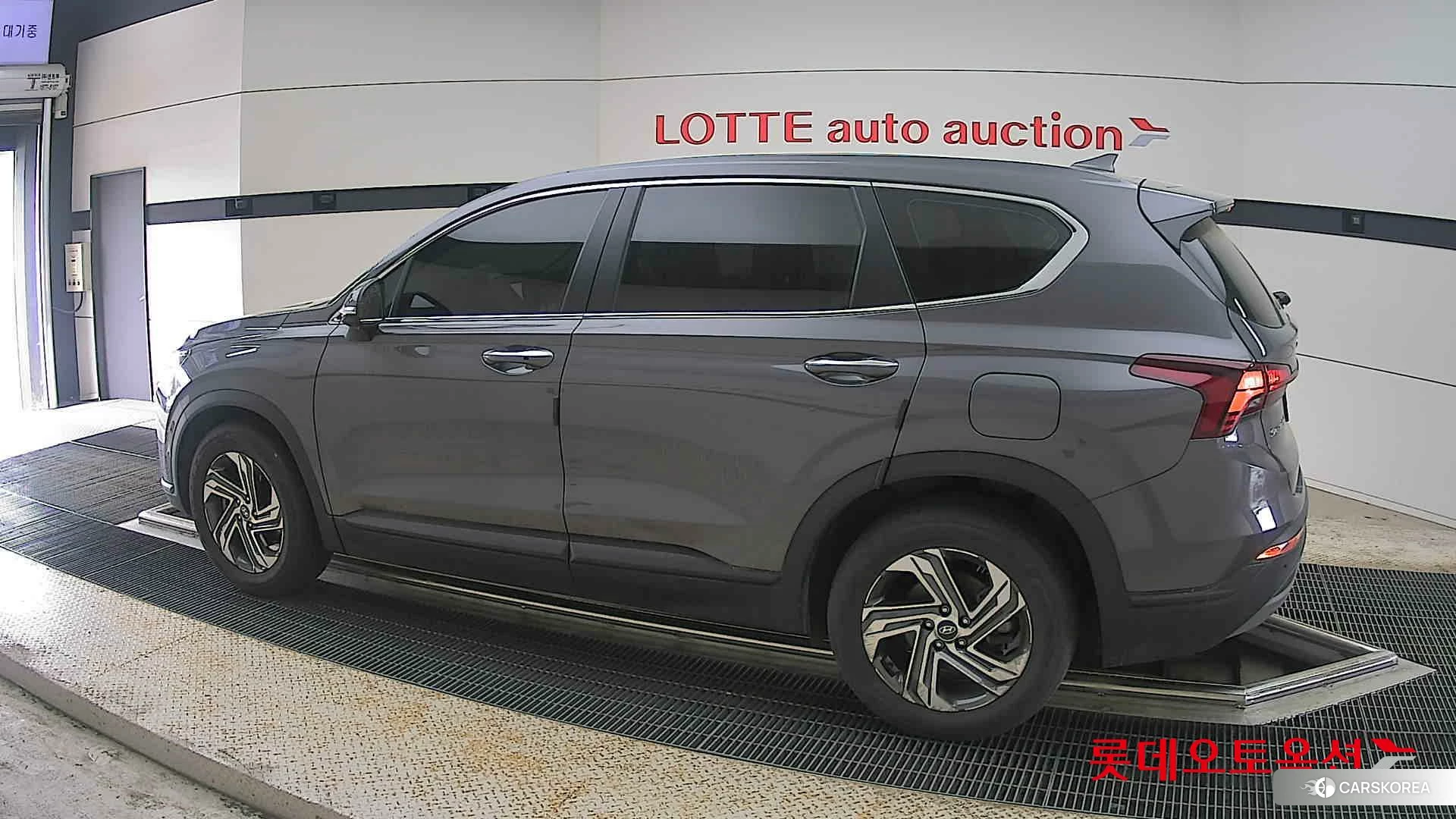 Hyundai Santa Fe 2022 Magnetic Grey Metallic из Кореи, фото 2