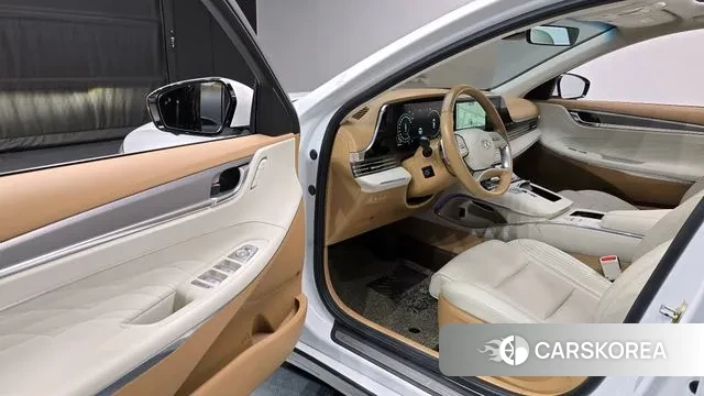 Hyundai The New Grandeur IG Hybrid 2021 Белый из Кореи, фото 2