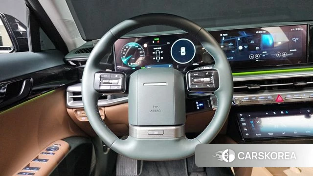 Hyundai Grandeur Hybrid (GN7) 2025 Черный из Кореи, фото 2