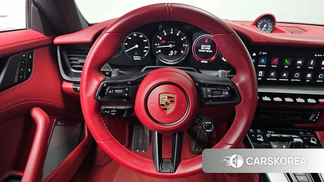 Porsche 911(992) 2023 Серебристо-серый из Кореи, фото 2