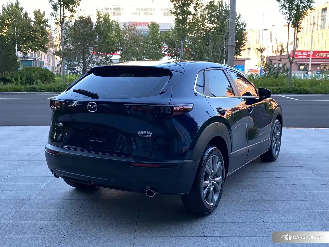Mazda CX-30 2024 Синий из Китая, фото 2