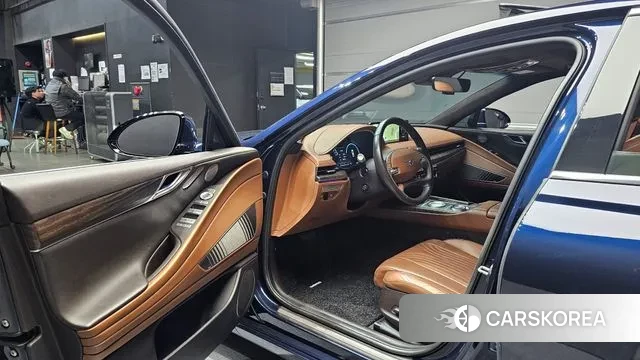 Genesis G80 (RG3) 2021 Синий из Кореи, фото 2
