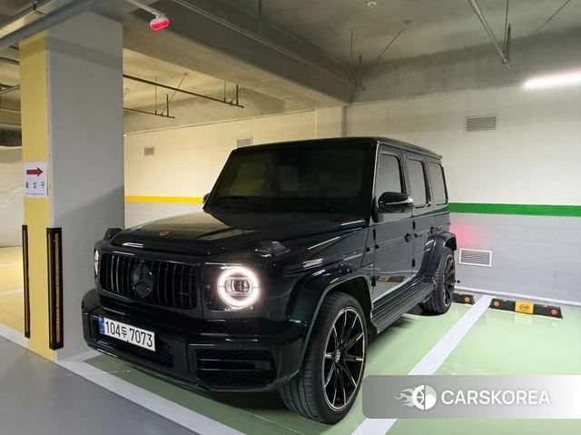 Mercedes-Benz G-Class W463b 2021 Темно-зеленый из Кореи, фото 2