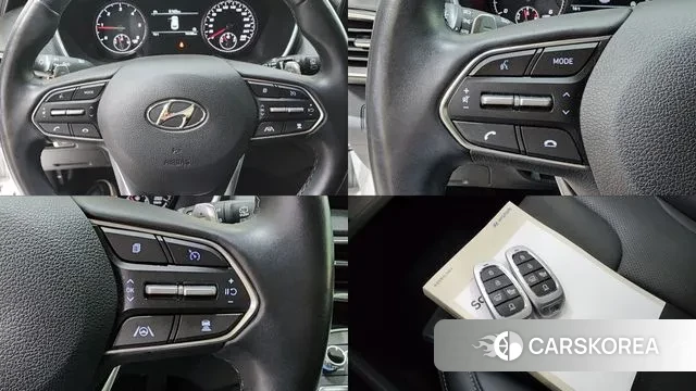 Hyundai The New Santa Fe 2021 Белый из Кореи, фото 2