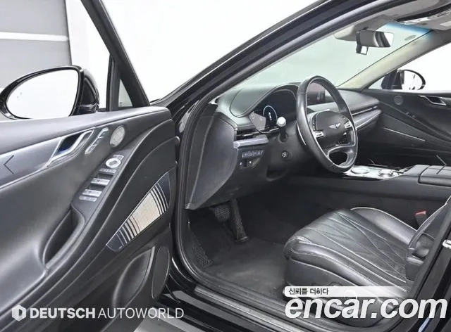 Genesis G80 (RG3) 2021 Черный из Кореи, фото 2