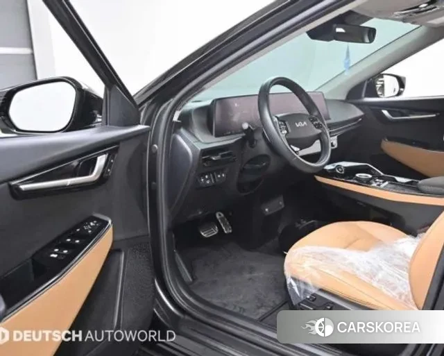 Kia EV6 2022 Черный из Кореи, фото 2