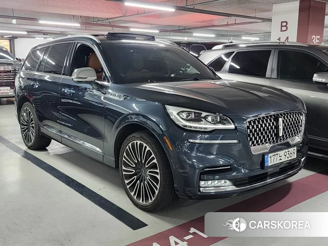 Lincoln Aviator 2nd generation 2022 Синий из Кореи, фото 2
