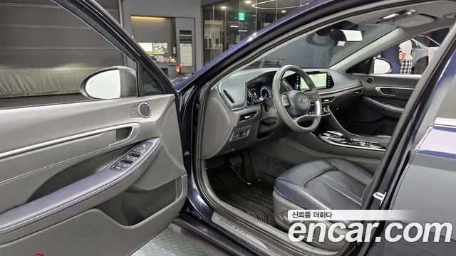 Hyundai Sonata Hybrid (DN8) 2021 Синий из Кореи, фото 2