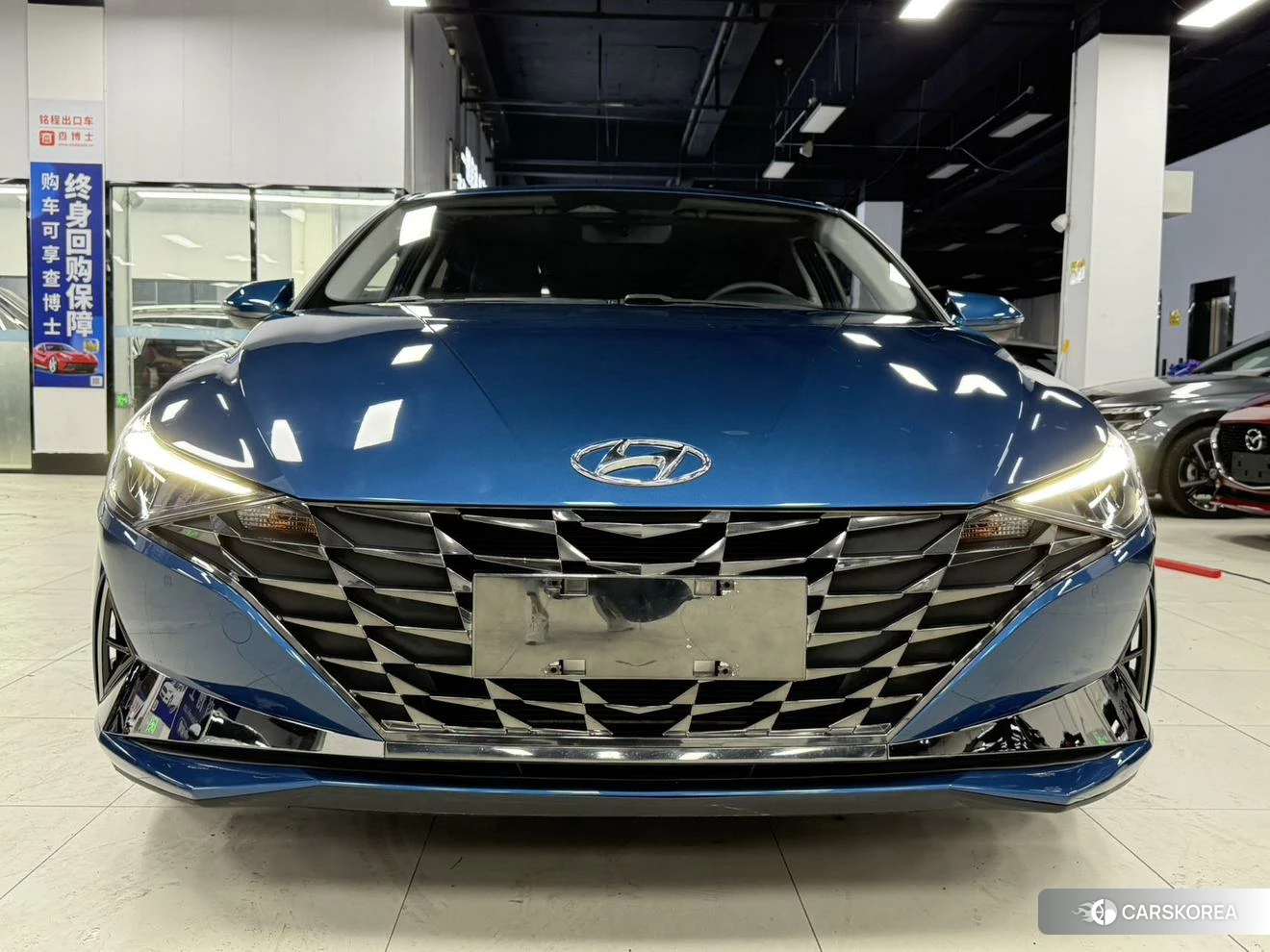 Hyundai Elantra 2020 Синий из Китая, фото 2