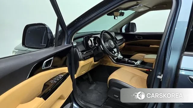 Kia Carnival 4th generation 2021 Небесно-голубой из Кореи, фото 2