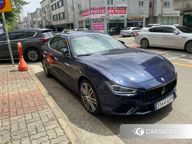 Maserati Ghibli 2018 Синий из Кореи, фото 2
