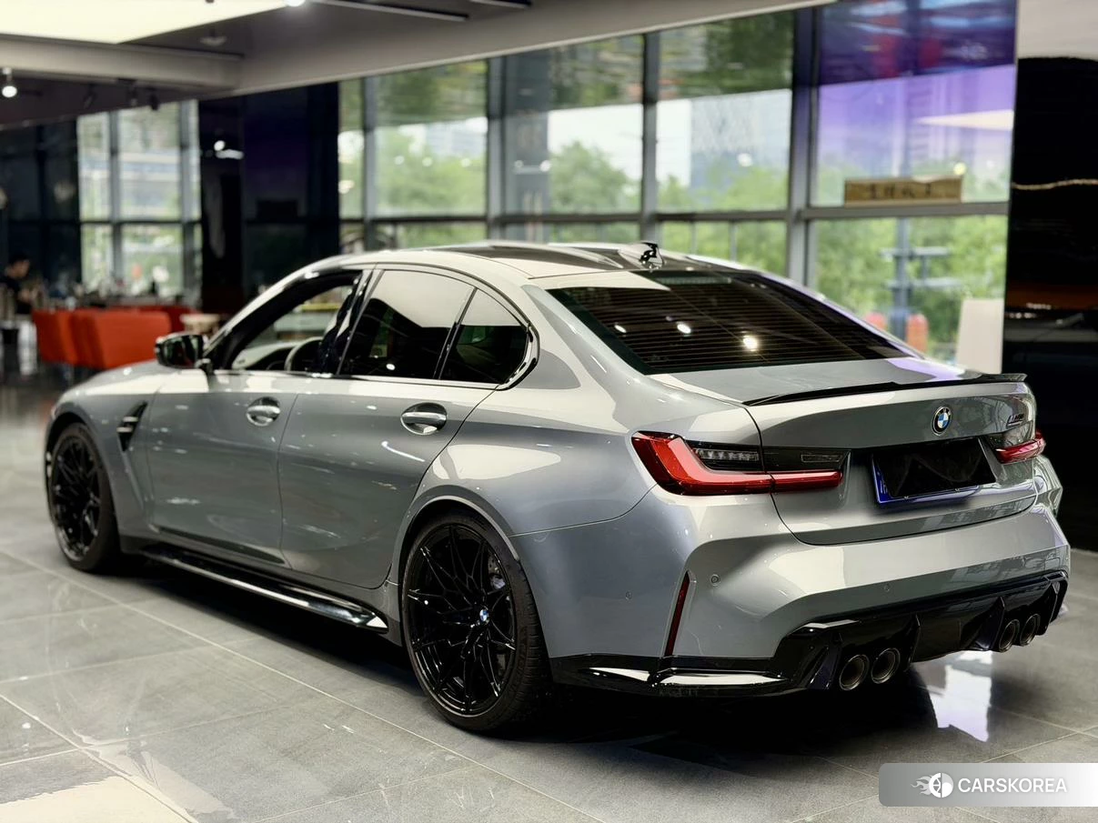 BMW M3 2021 Серебристо-серый из Китая, фото 2