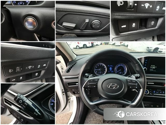 Hyundai Sonata (DN8) 2019 Белый из Кореи, фото 2