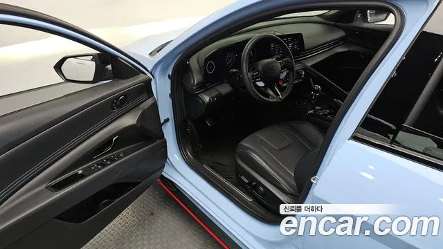 Hyundai The New Avante (CN7) 2024 Небесно-голубой из Кореи, фото 2