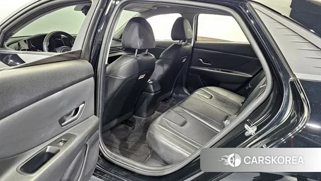 Hyundai Avante Hybrid (CN7) 2021 Черный из Кореи, фото 2