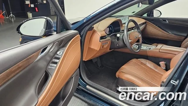 Genesis G80 (RG3) 2021 Синий из Кореи, фото 2
