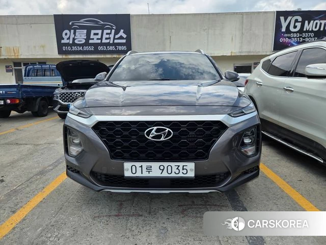 Hyundai Santa Fe TM 2018 Серебряный двухцветный из Кореи, фото 2
