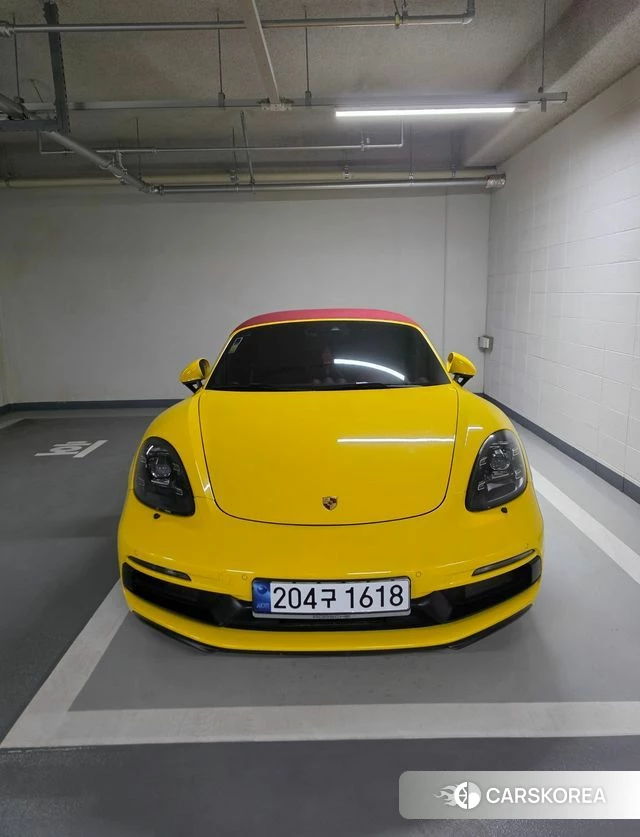Porsche 718 Boxster 2019 Желтый из Кореи, фото 2