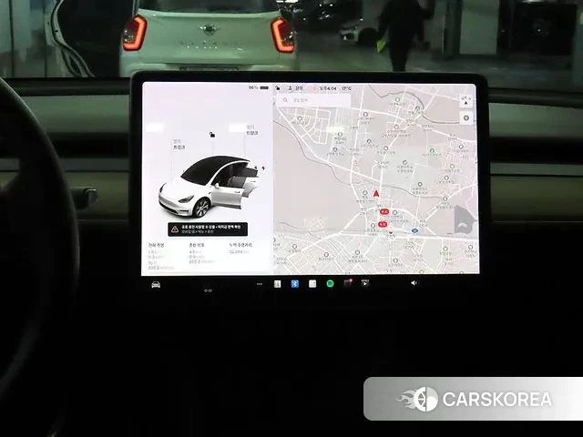 Tesla Model Y 2021 Белый из Кореи, фото 2