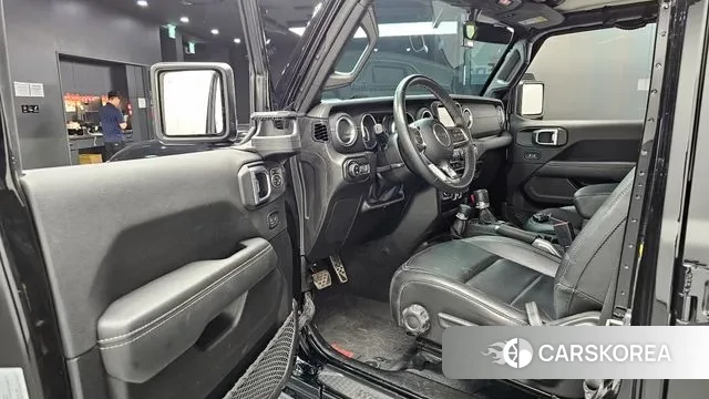 Jeep Wrangler (JL) 2022 Черный из Кореи, фото 2