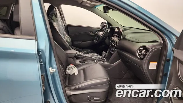 Hyundai Kona Hybrid 2020 Небесно-голубой из Кореи, фото 2