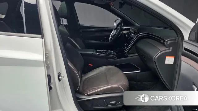 Hyundai Tucson Hybrid (NX4) 2020 Белый из Кореи, фото 2