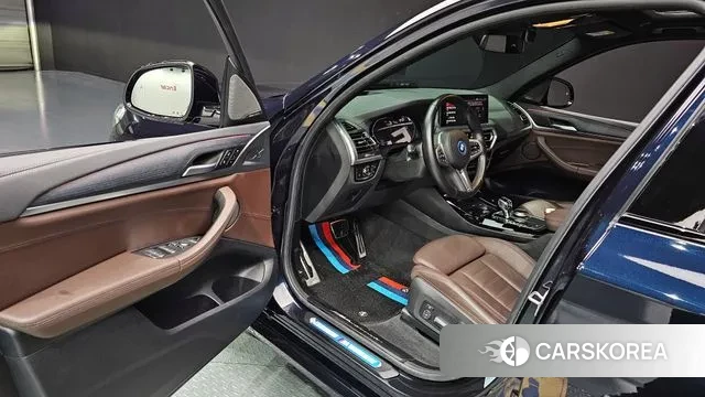 BMW iX3 2022 Синий из Кореи, фото 2