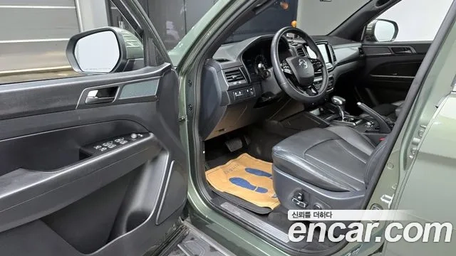 Ssangyong The New Rexton Sports Cannes 2023 Темно-зеленый из Кореи, фото 2