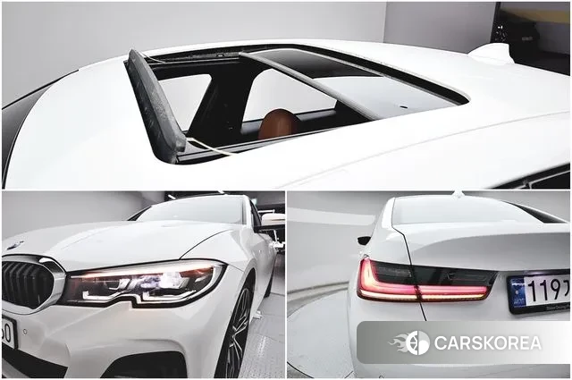 BMW 3 Series (G20) 2022 Белый из Кореи, фото 2