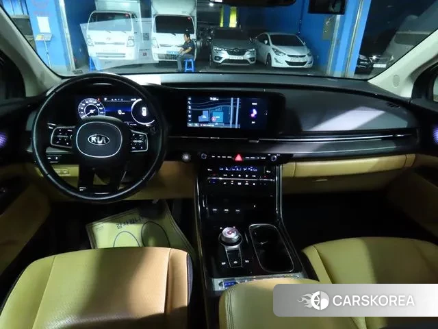 Kia Carnival 4th generation 2021 Темно-зеленый из Кореи, фото 2