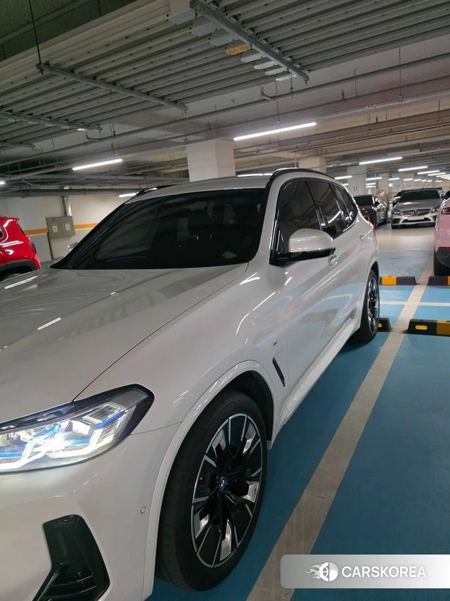 BMW iX3 2023 Белый из Кореи, фото 2