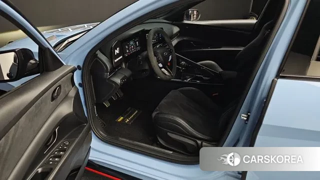 Hyundai Avante (CN7) 2022 Небесно-голубой из Кореи, фото 2