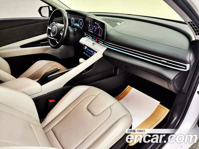 Hyundai Avante (CN7) 2020 Белый из Кореи, фото 2