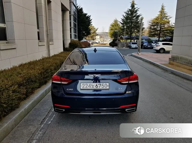 Genesis G80 2018 Синий из Кореи, фото 2